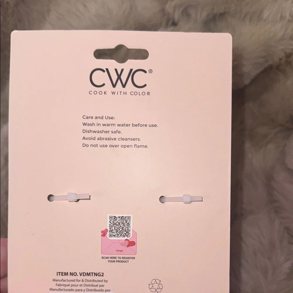 CWC Stylish Mini Tongs Set - Picture 2 of 3